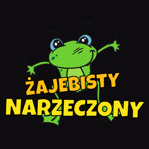 Żajebisty Narzeczony - Męska Bluza Czarna