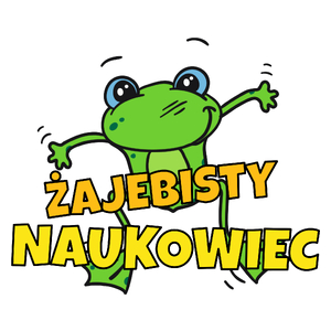 Żajebisty Naukowiec - Kubek Biały