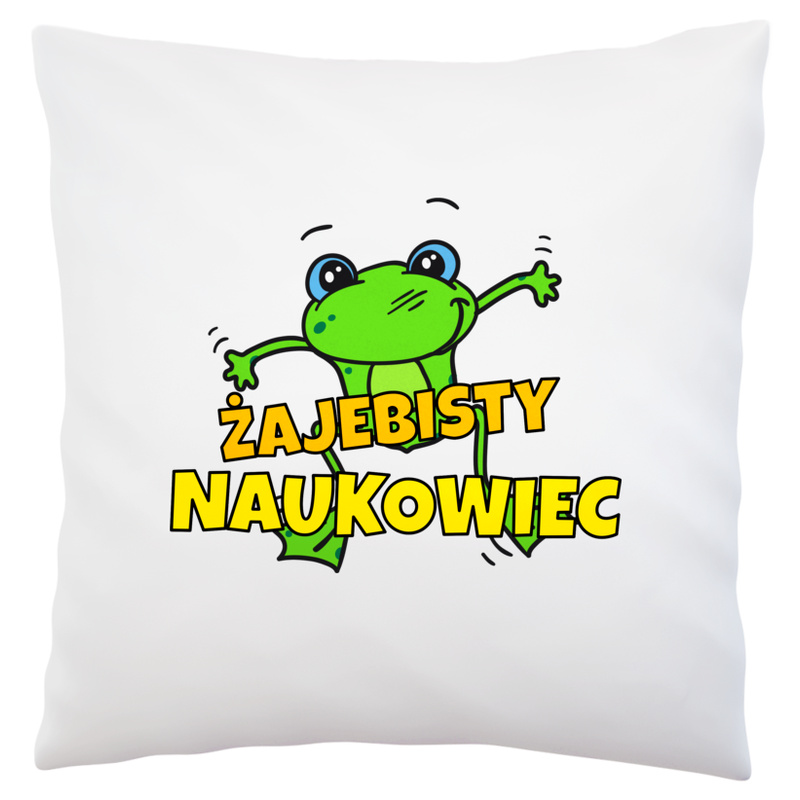 Żajebisty Naukowiec - Poduszka Biała