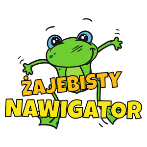 Żajebisty Nawigator - Kubek Biały