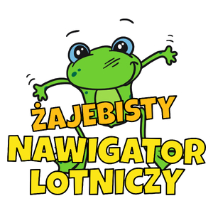 Żajebisty Nawigator Lotniczy - Kubek Biały