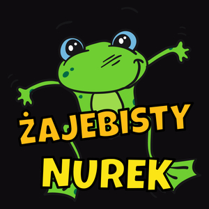 Żajebisty Nurek - Męska Koszulka Czarna