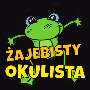 Żajebisty Okulista - Męska Koszulka Czarna