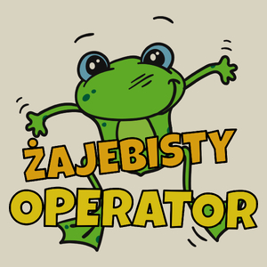 Żajebisty Operator - Torba Na Zakupy Natural