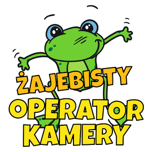 Żajebisty Operator Kamery - Kubek Biały