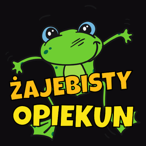 Żajebisty Opiekun - Męska Koszulka Czarna