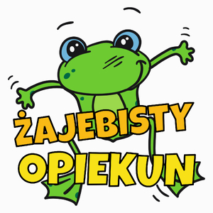 Żajebisty Opiekun - Poduszka Biała