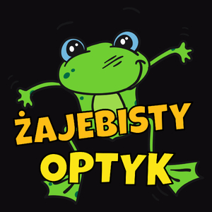 Żajebisty Optyk - Męska Bluza Czarna