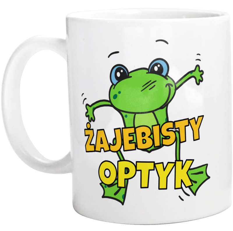 Żajebisty Optyk - Kubek Biały