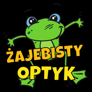 Żajebisty Optyk - Torba Na Zakupy Czarna