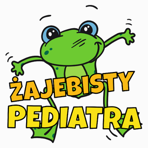 Żajebisty Pediatra - Poduszka Biała