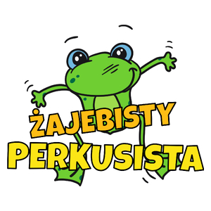 Żajebisty Perkusista - Kubek Biały