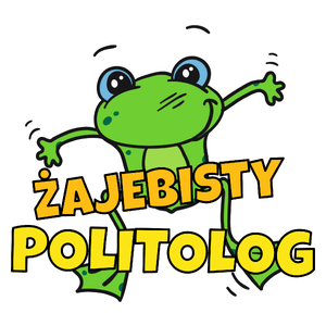 Żajebisty Politolog - Kubek Biały