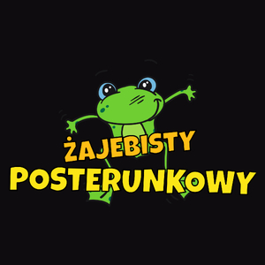 Żajebisty Posterunkowy - Męska Koszulka Czarna