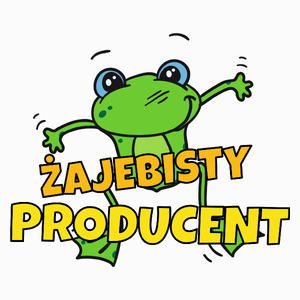 Żajebisty Producent - Poduszka Biała