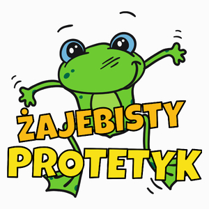 Żajebisty Protetyk - Poduszka Biała