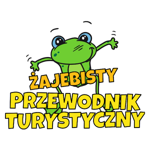 Żajebisty Przewodnik Turystyczny - Kubek Biały