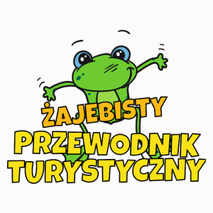 Żajebisty Przewodnik Turystyczny - Poduszka Biała