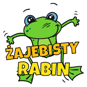 Żajebisty Rabin - Kubek Biały