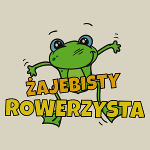 Żajebisty Rowerzysta - Torba Na Zakupy Natural