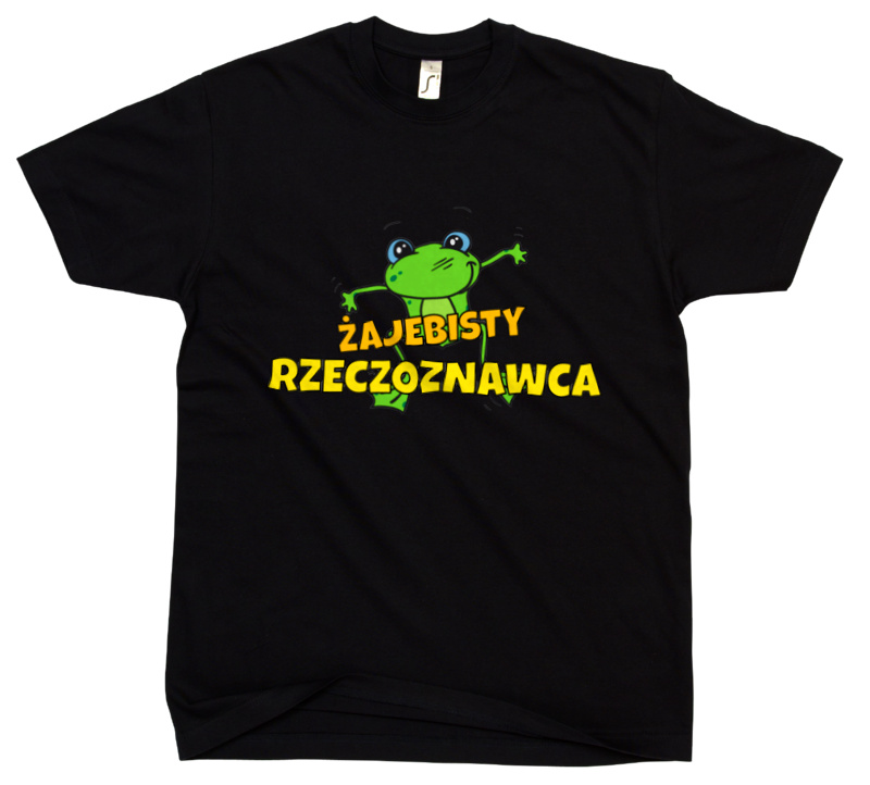 Żajebisty Rzeczoznawca - Męska Koszulka Czarna