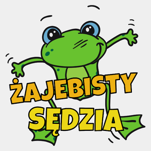 Żajebisty Sędzia - Męska Koszulka Biała