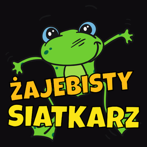 Żajebisty Siatkarz - Męska Koszulka Czarna