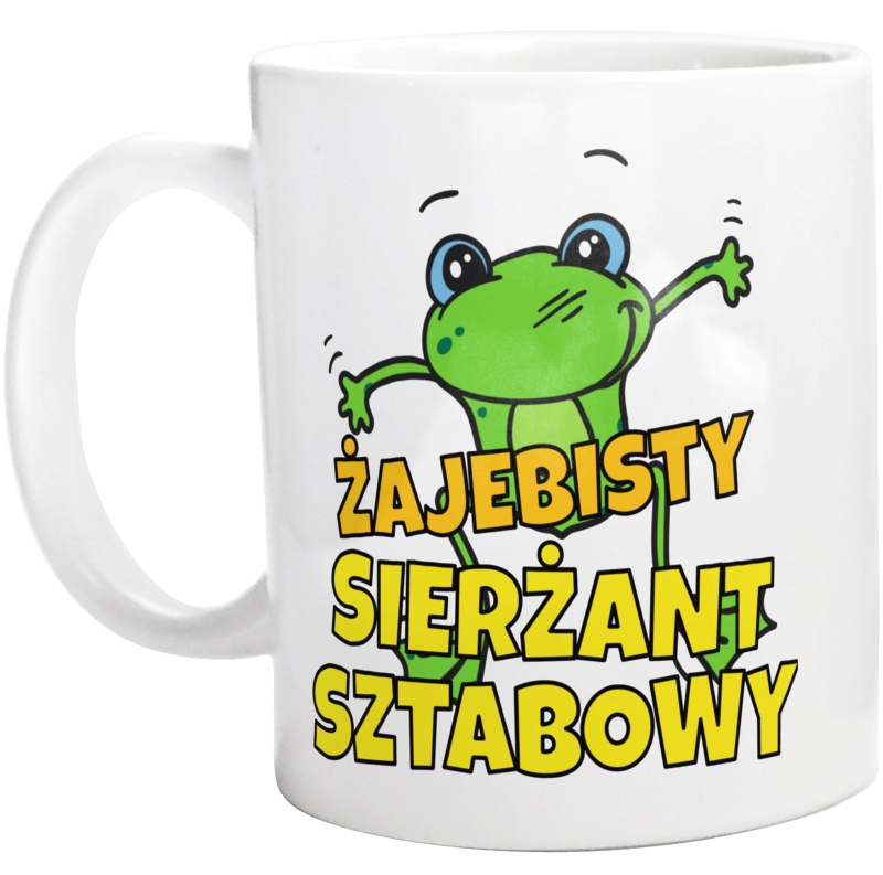 Żajebisty Sierżant Sztabowy - Kubek Biały