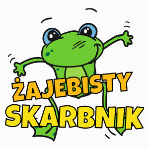 Żajebisty Skarbnik - Poduszka Biała