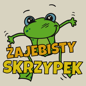 Żajebisty Skrzypek - Torba Na Zakupy Natural