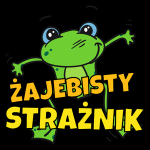 Żajebisty Strażnik - Torba Na Zakupy Czarna