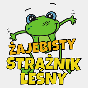 Żajebisty Strażnik Leśny - Męska Koszulka Biała