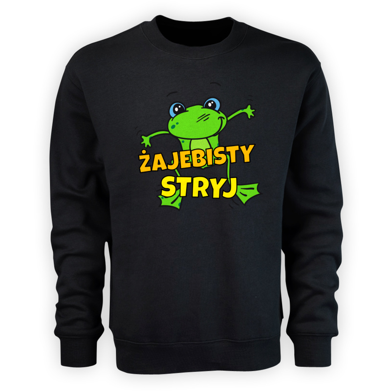 Żajebisty Stryj - Męska Bluza Czarna