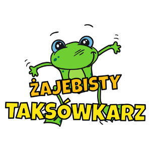 Żajebisty Taksówkarz - Kubek Biały