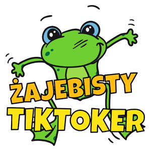 Żajebisty Tiktoker - Kubek Biały