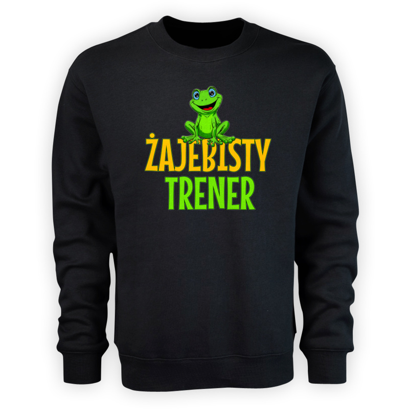 Żajebisty Trener 2 - Męska Bluza Czarna