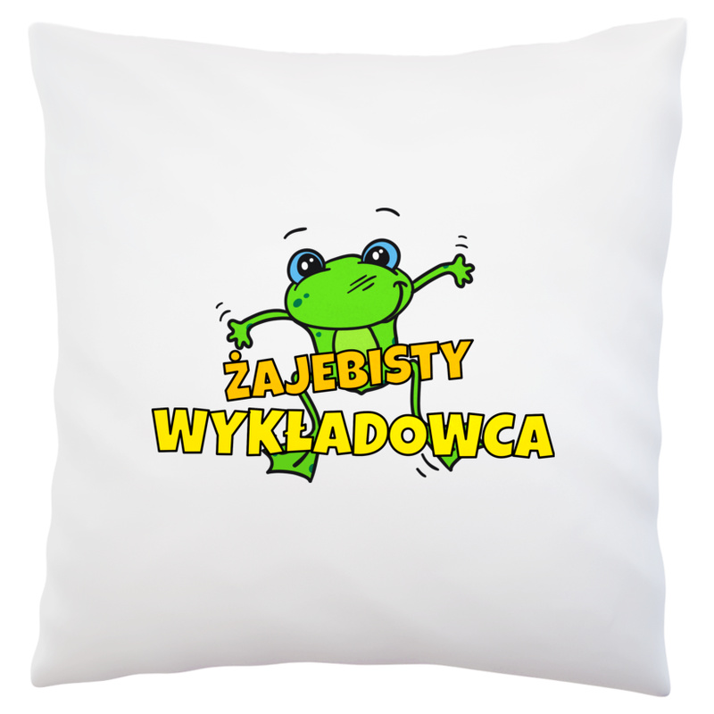 Żajebisty Wykładowca - Poduszka Biała