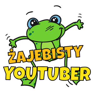 Żajebisty Youtuber - Kubek Biały