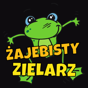 Żajebisty Zielarz - Męska Koszulka Czarna