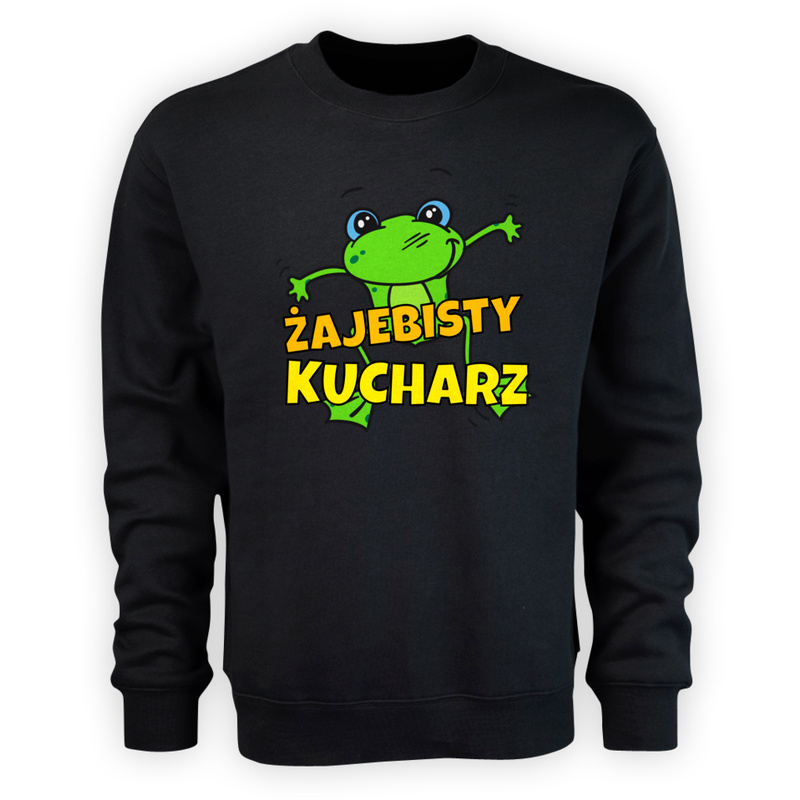 Żajebisty kucharz - Męska Bluza Czarna