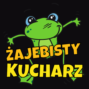 Żajebisty kucharz - Męska Bluza Czarna