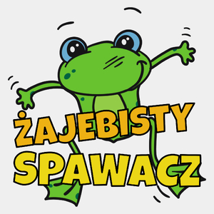 Żajebisty spawacz - Męska Koszulka Biała