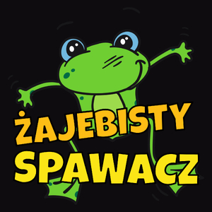 Żajebisty spawacz - Męska Koszulka Czarna