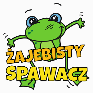 Żajebisty spawacz - Poduszka Biała