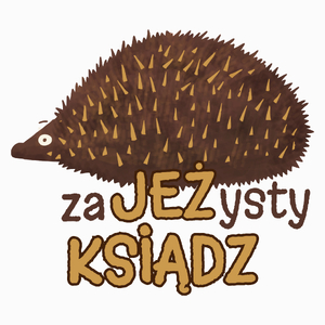 Zajeżysty Ksiądz Jeż Super - Poduszka Biała