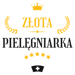 Złota pielęgniarka - Kubek Biały