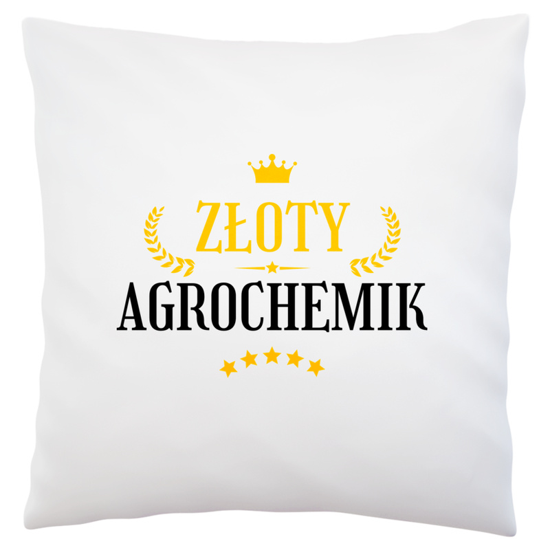 Złoty Agrochemik - Poduszka Biała