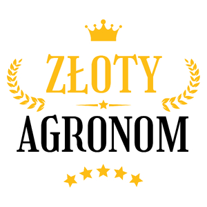 Złoty Agronom - Kubek Biały