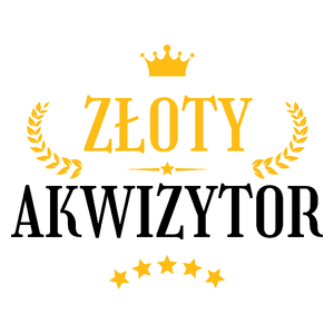 Złoty Akwizytor - Kubek Biały