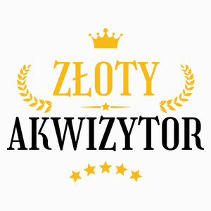 Złoty Akwizytor - Poduszka Biała